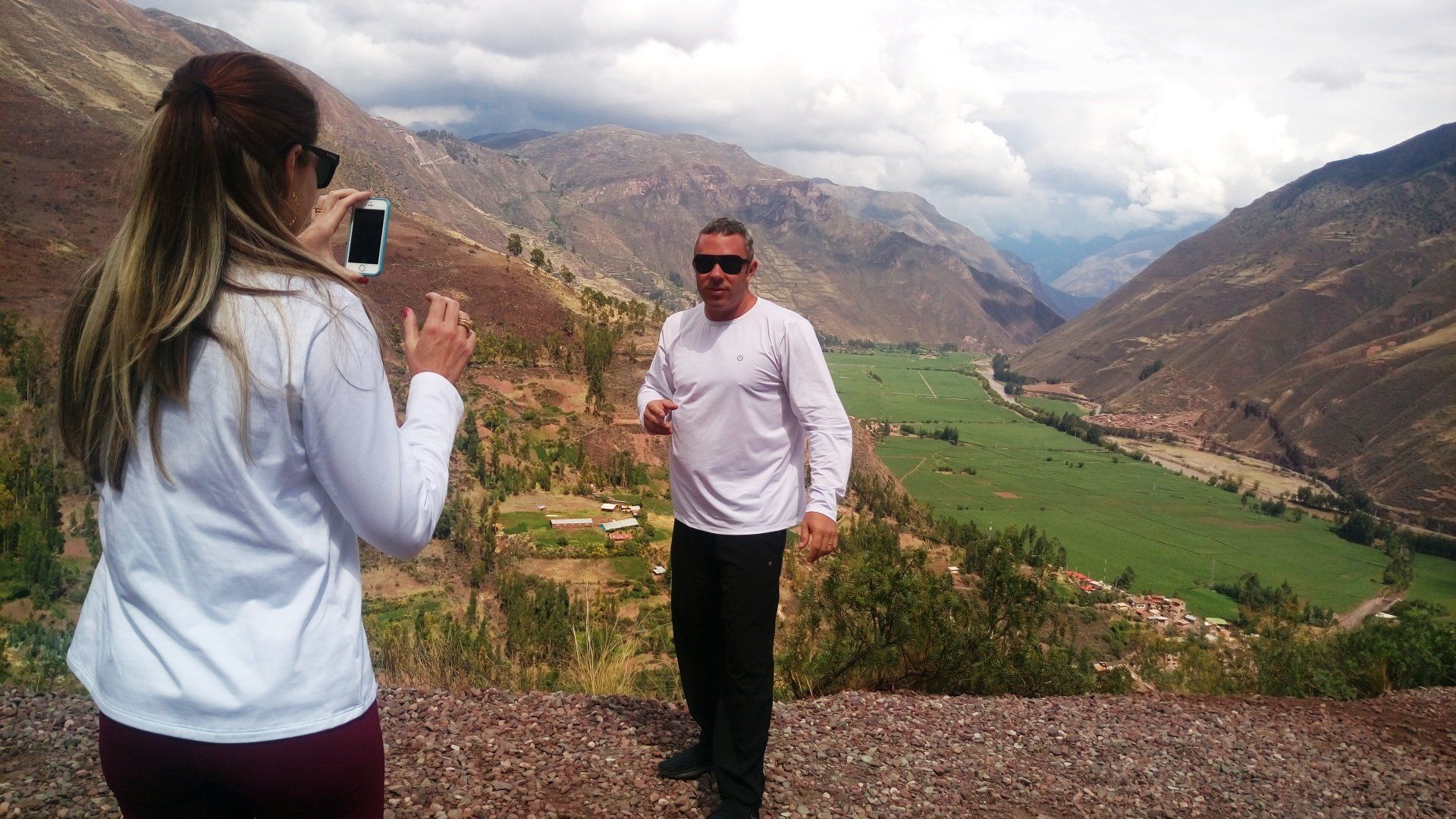 Hans visiting the Sacred Valley Hans visiting the Sacred Valley