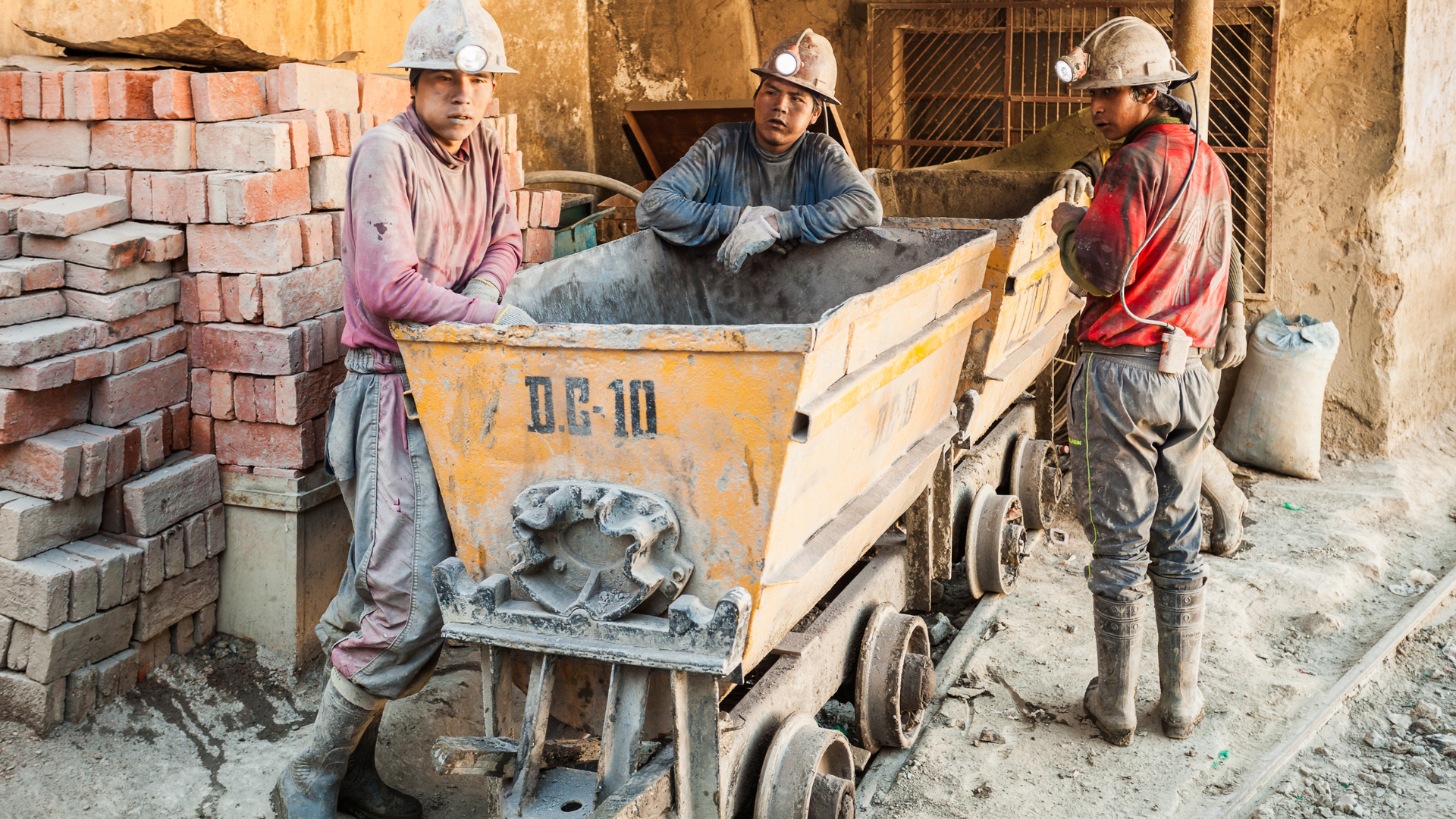Visiting Potosi mines