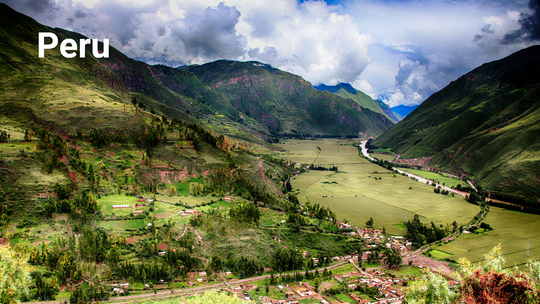 The beautiful Sacred Valley of the Incas