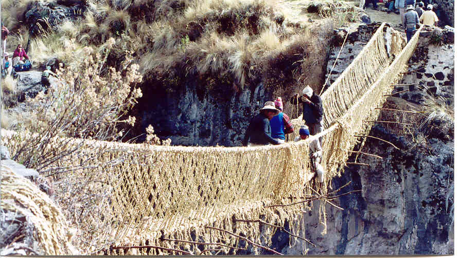 Qeswachaca Inca Bridge