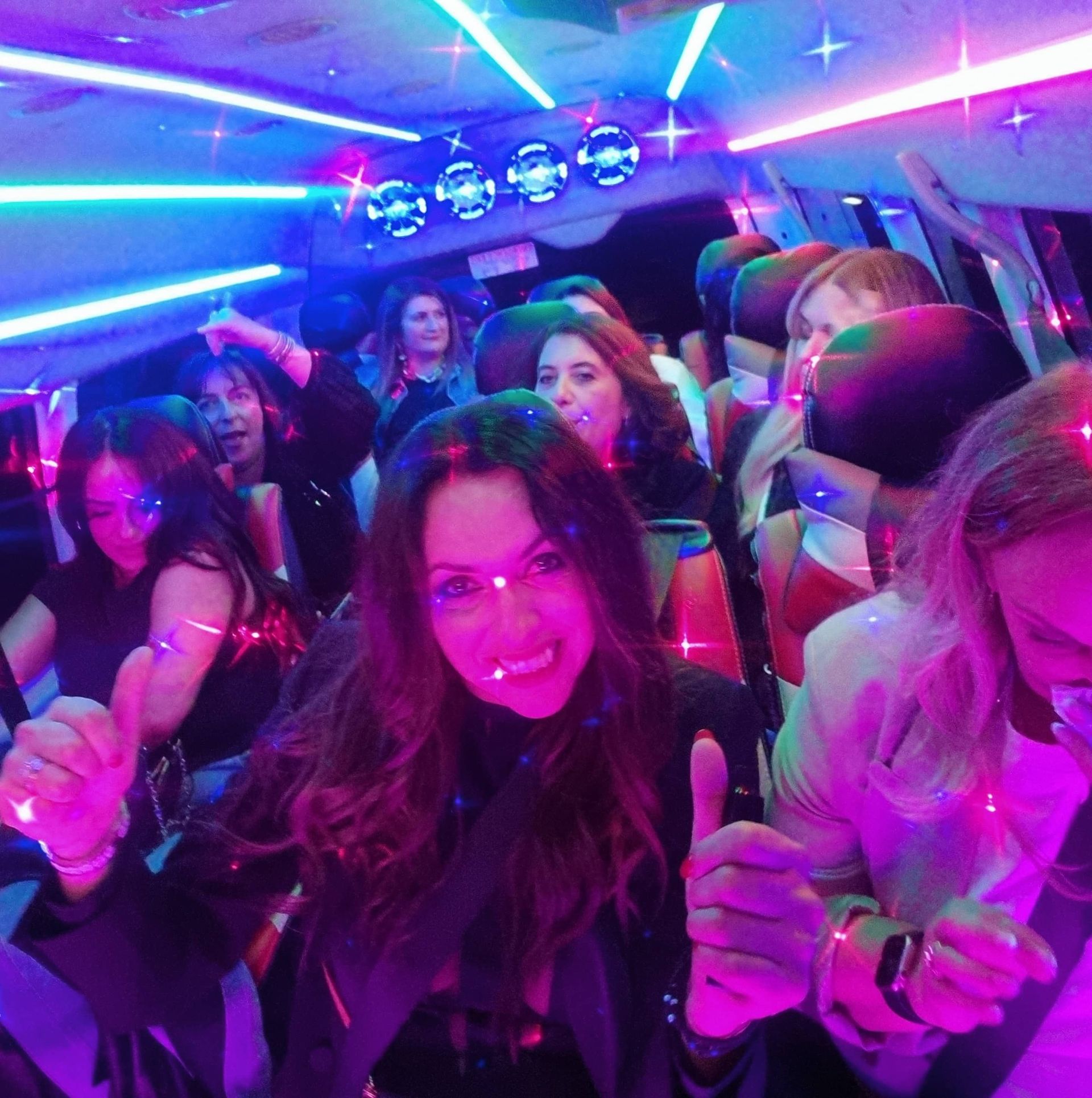 Home Party Bus Hire Sydney Let's Party Bus