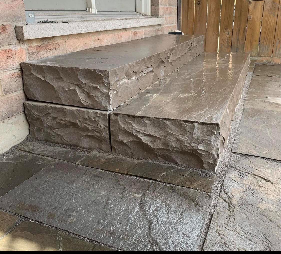 Patio Stone Steps Natural Stone Steps Markham ON