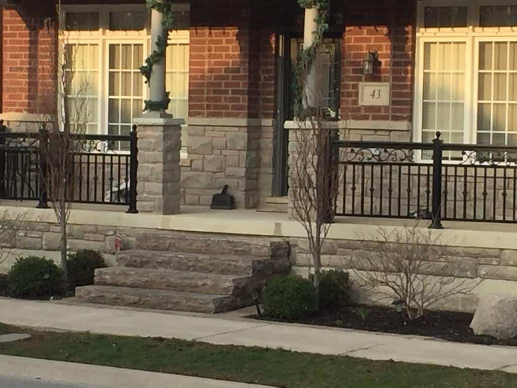 Patio Stone Steps Natural Stone Steps Markham ON