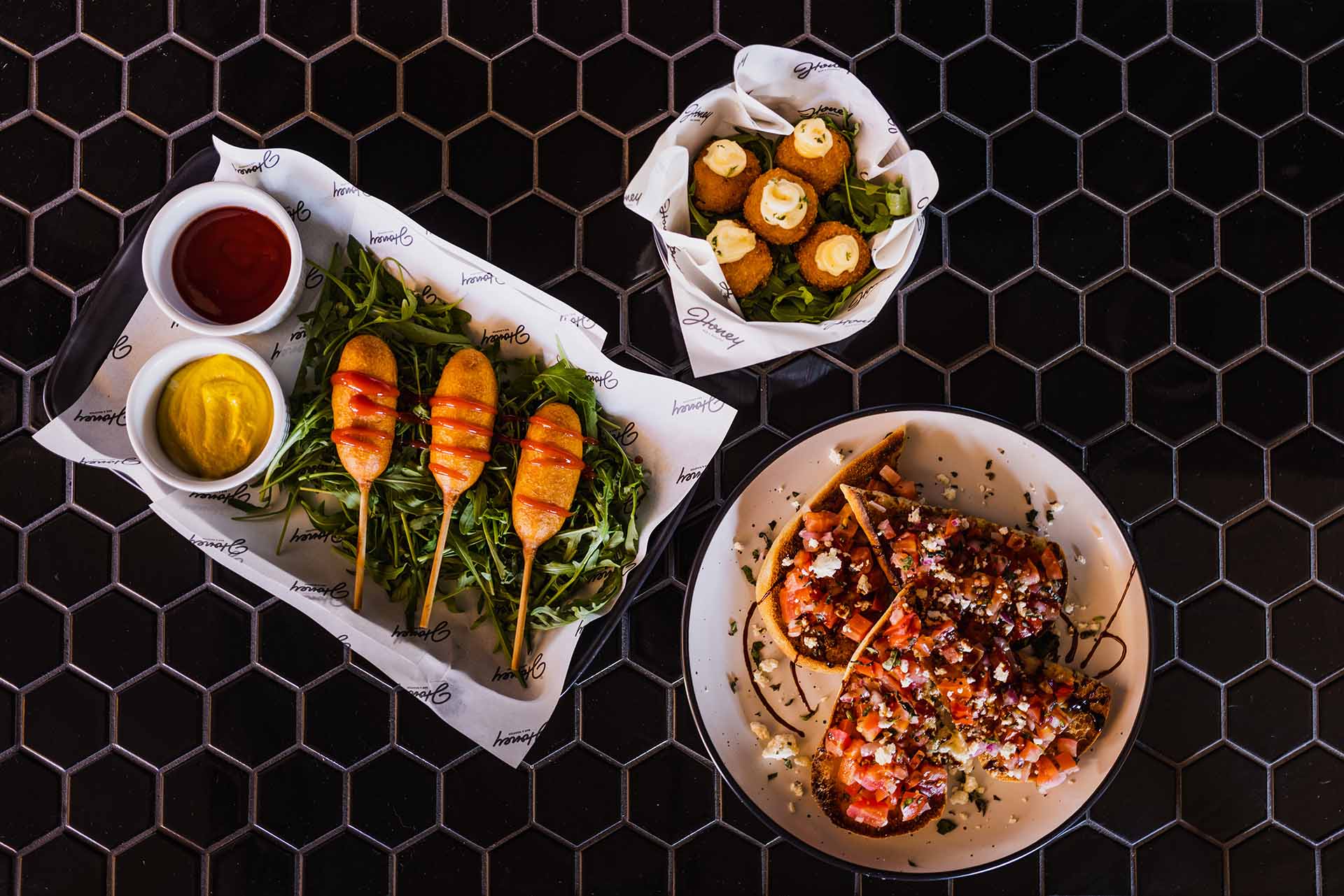 Honey Bar & Rooftop Menus