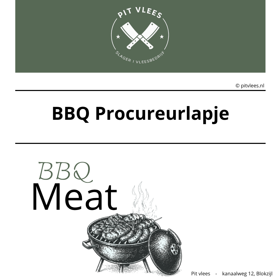 BBQ Procureurlapje