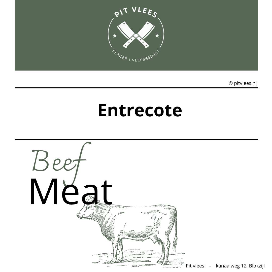 alt= pit vlees entrecote