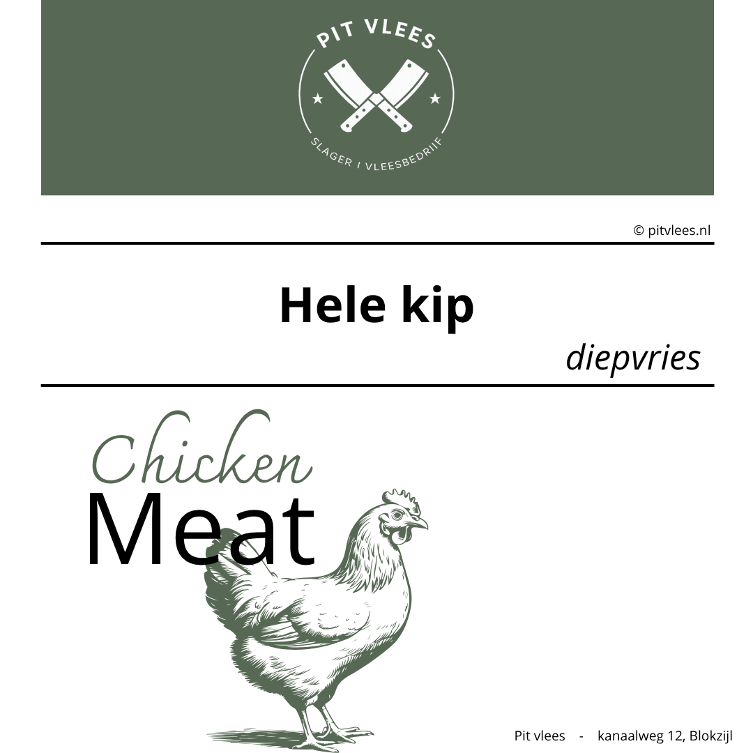 Hele kip (diepvries)