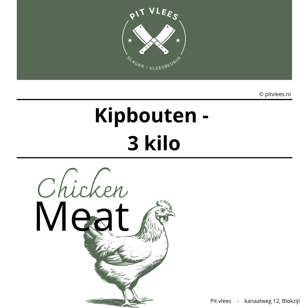 alt= pit vlees kipbouten