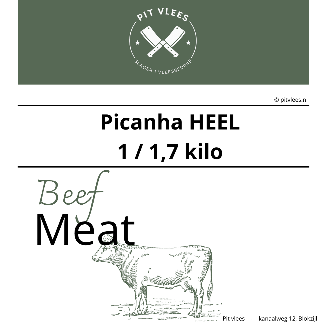 alt= pit vlees picanha