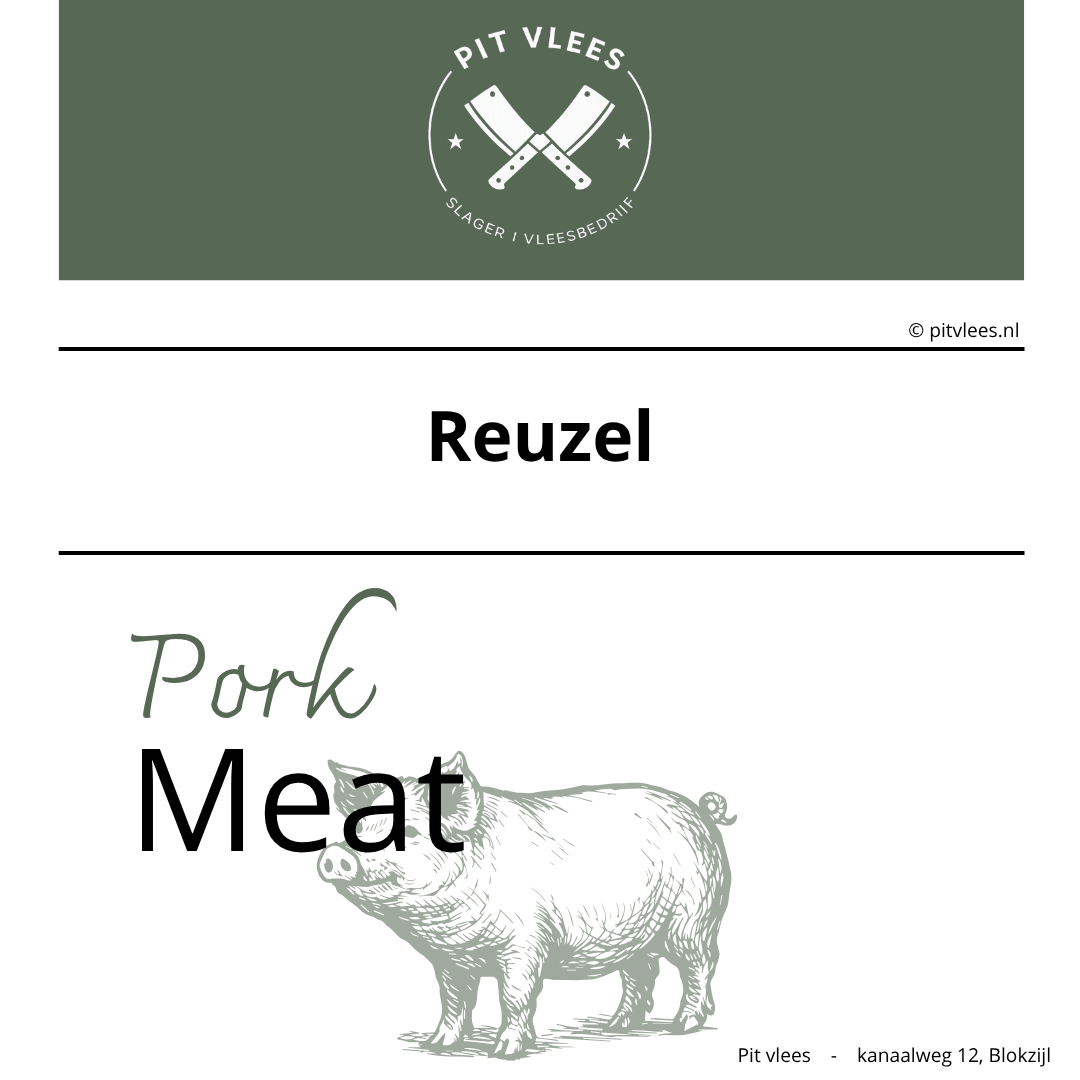 alt= pit vlees reuzel