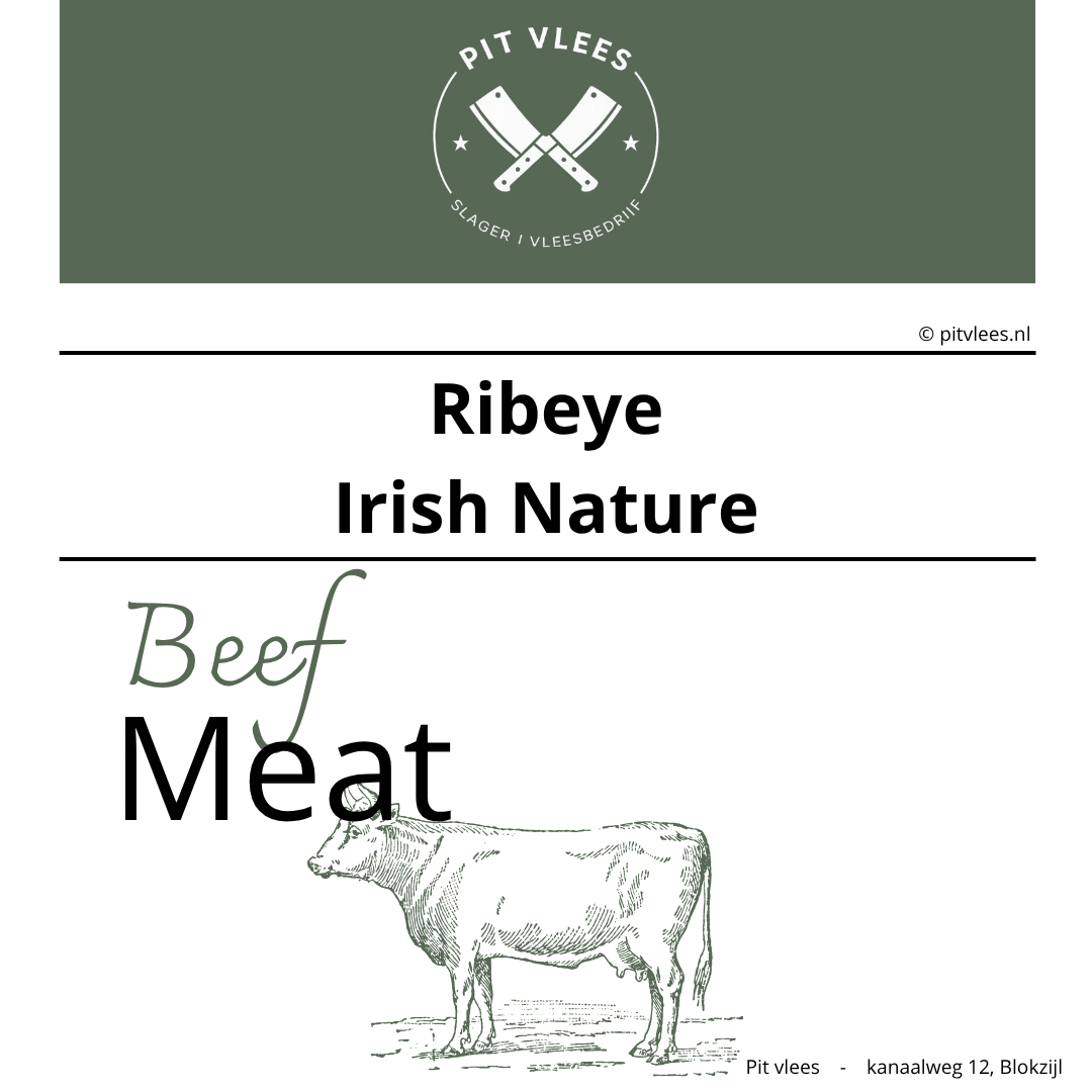 alt= pit vlees ribeye