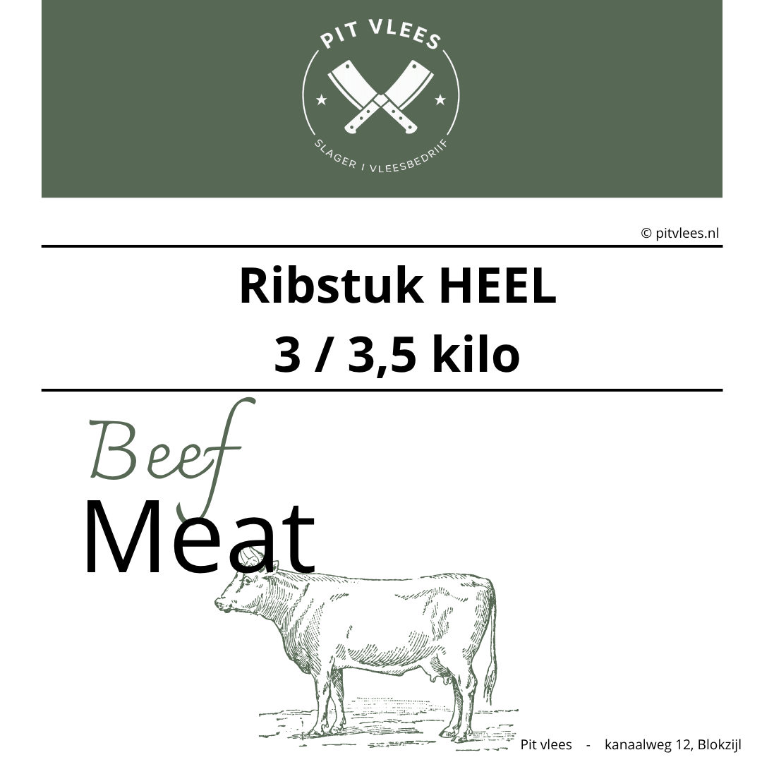 alt= pit vlees ribstuk