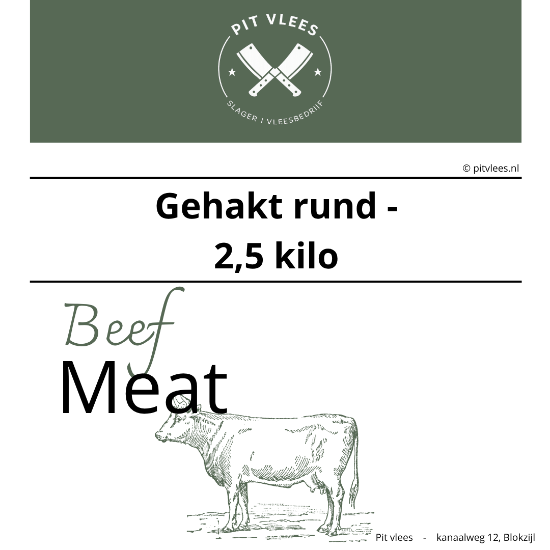 alt= pit vlees gehakt