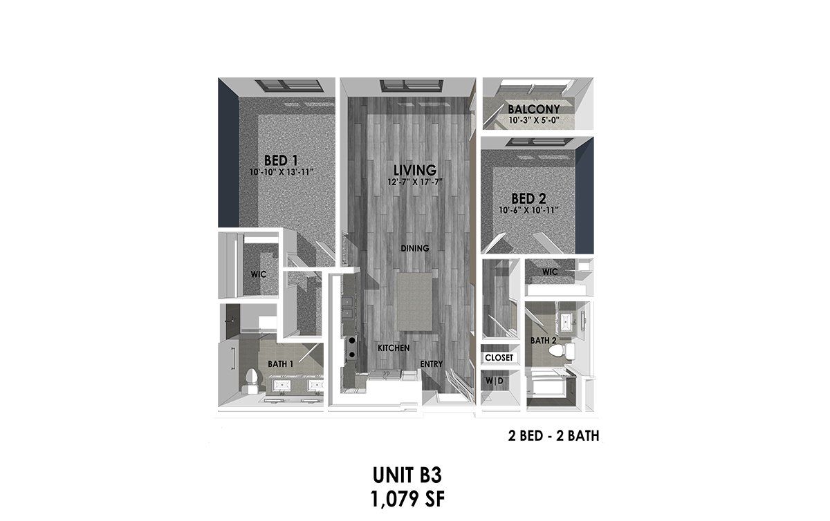 Floorplan B3