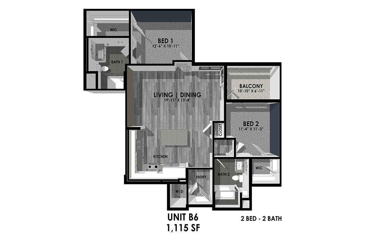 Floorplan B6