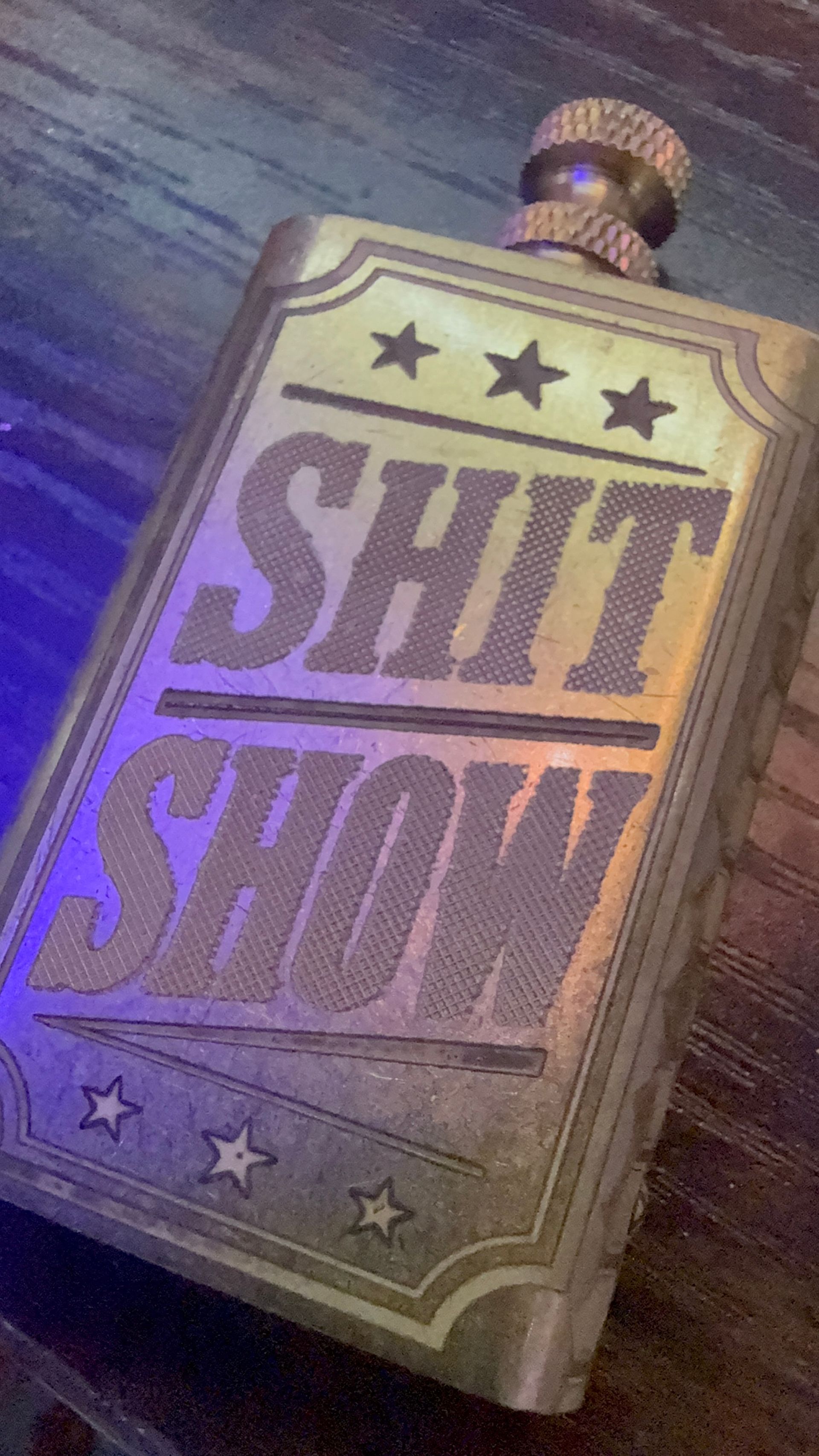 Trench Lighter (Shit Show Ticket)