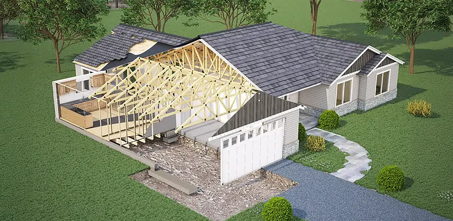 Coval Homes Construction Cutaway