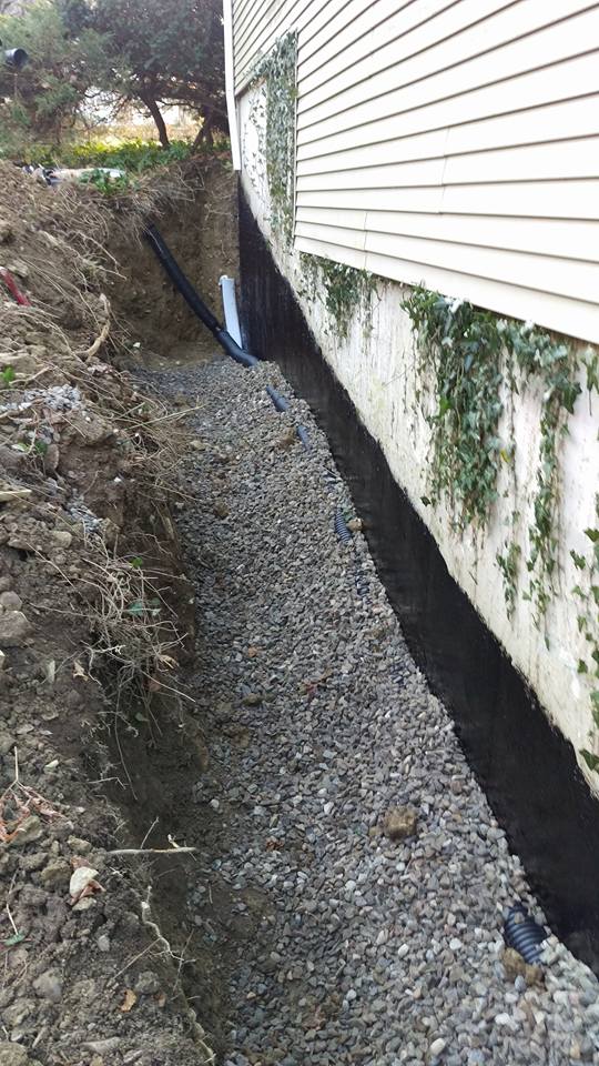 Waterproofing and drainage services — Endwell, NY — The NBI Professionals