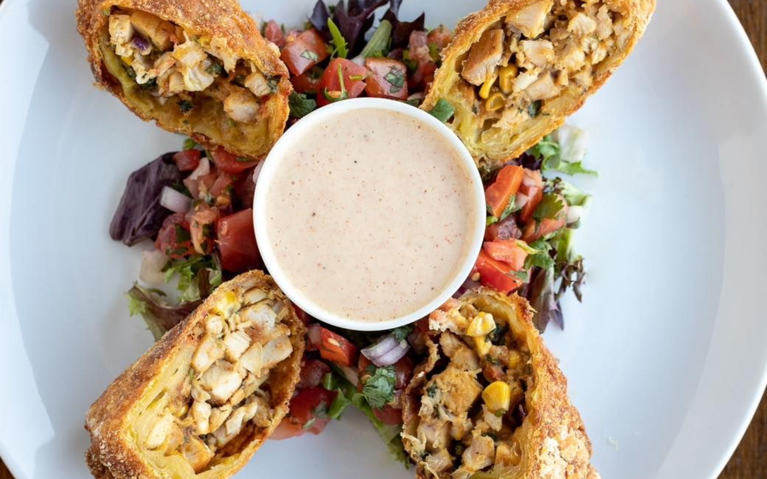 Zucca Pizza Eggrolls