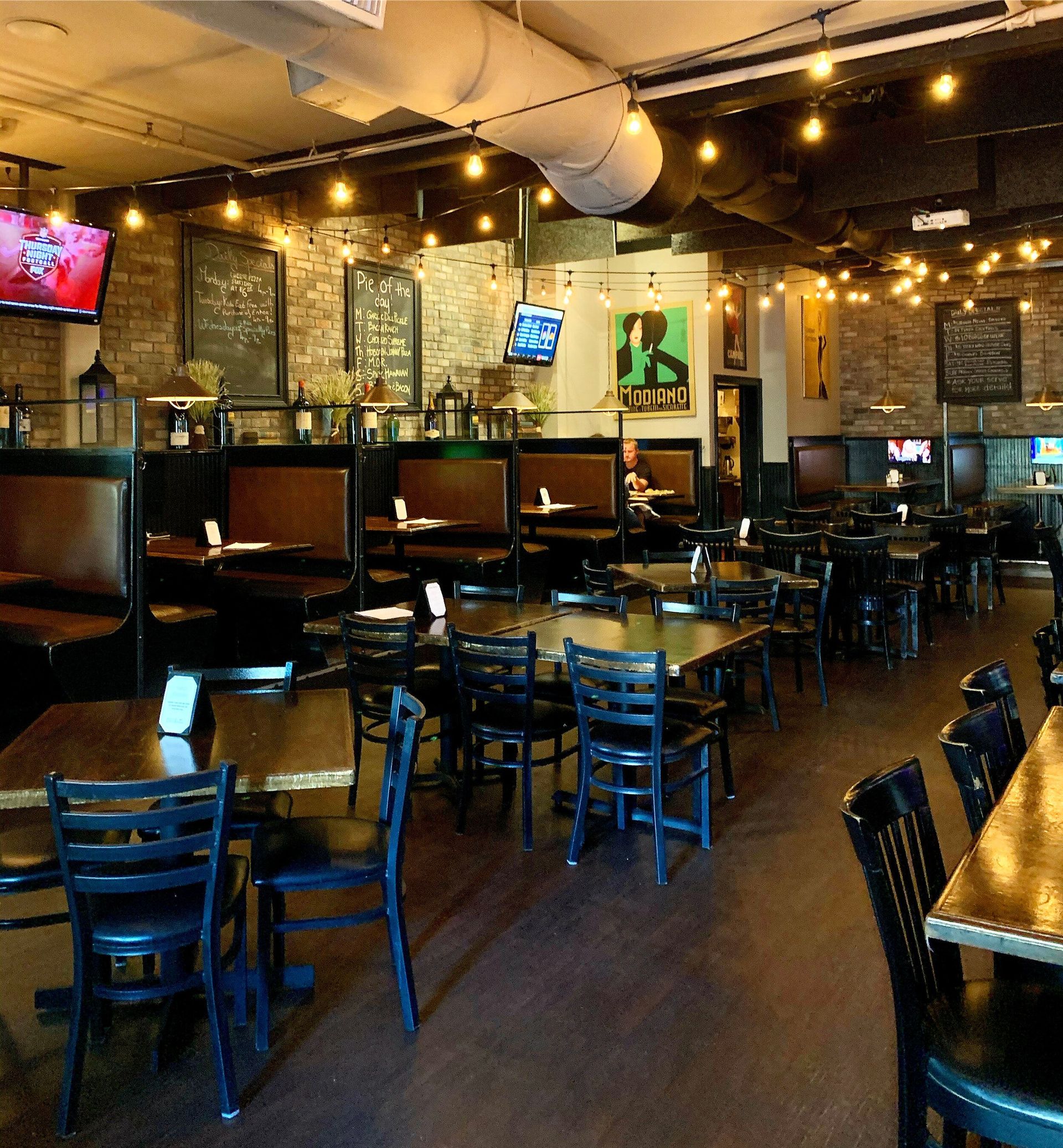 Zucca Pizza interior