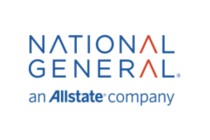 National General logo with blue text and orange accent, “an Allstate company” beneath