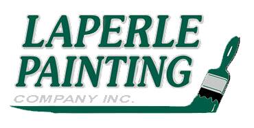 Laperle Painting Company Inc. logo with green text and a paintbrush icon