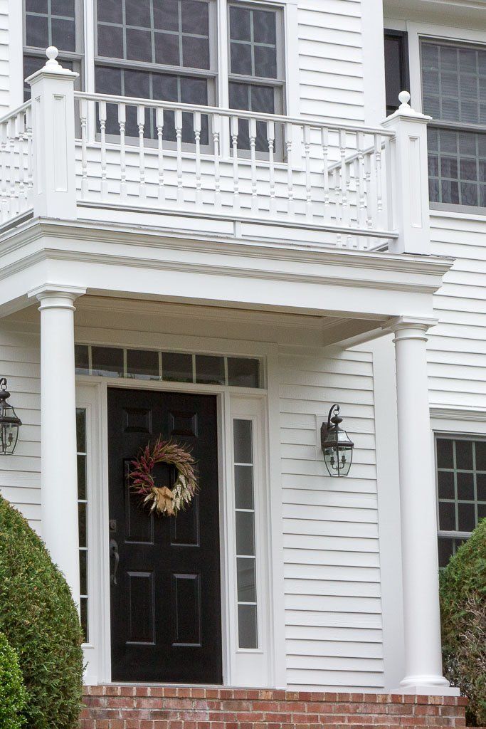 Front Door with New Paint