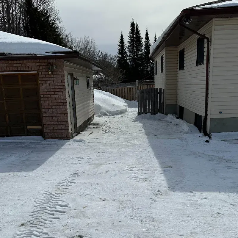 Snow removal - after