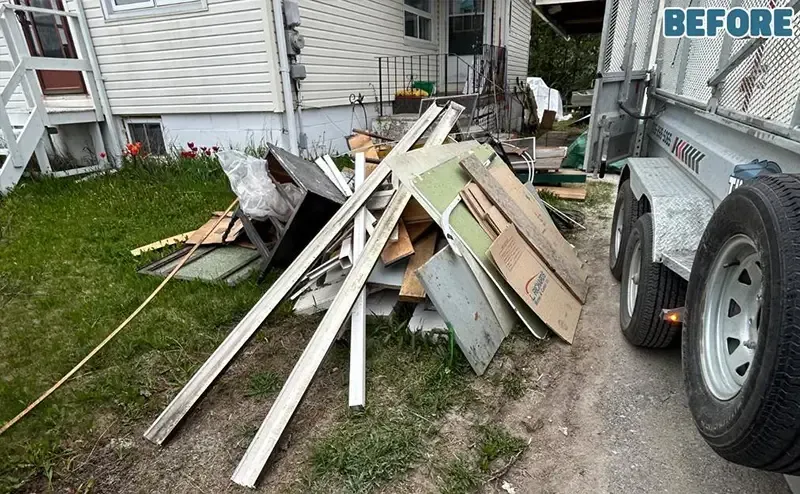 timmins on household junk removal before