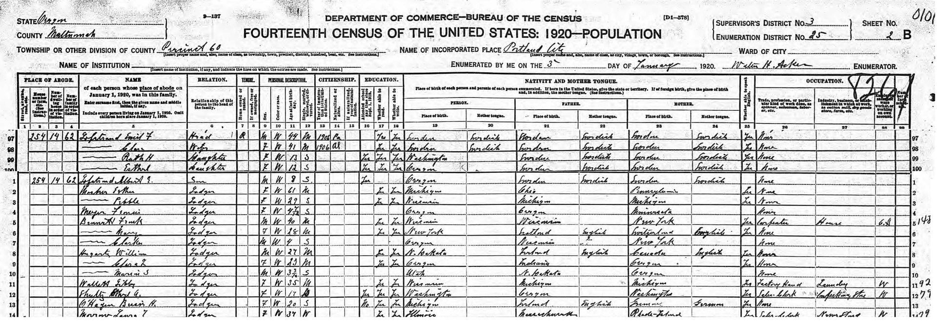 Blurred black-and-white spreadsheet table with multiple columns and rows of handwritten entries