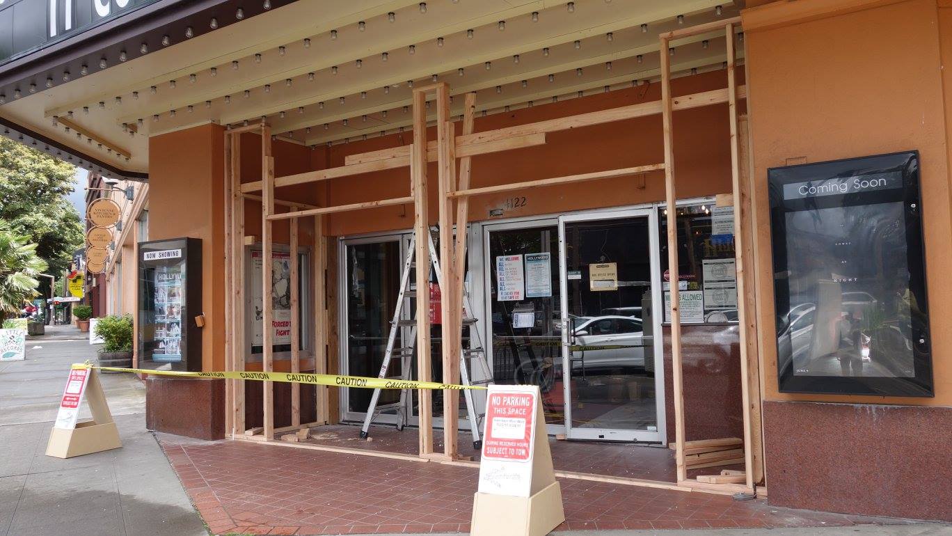Prep for a replacement entryway system