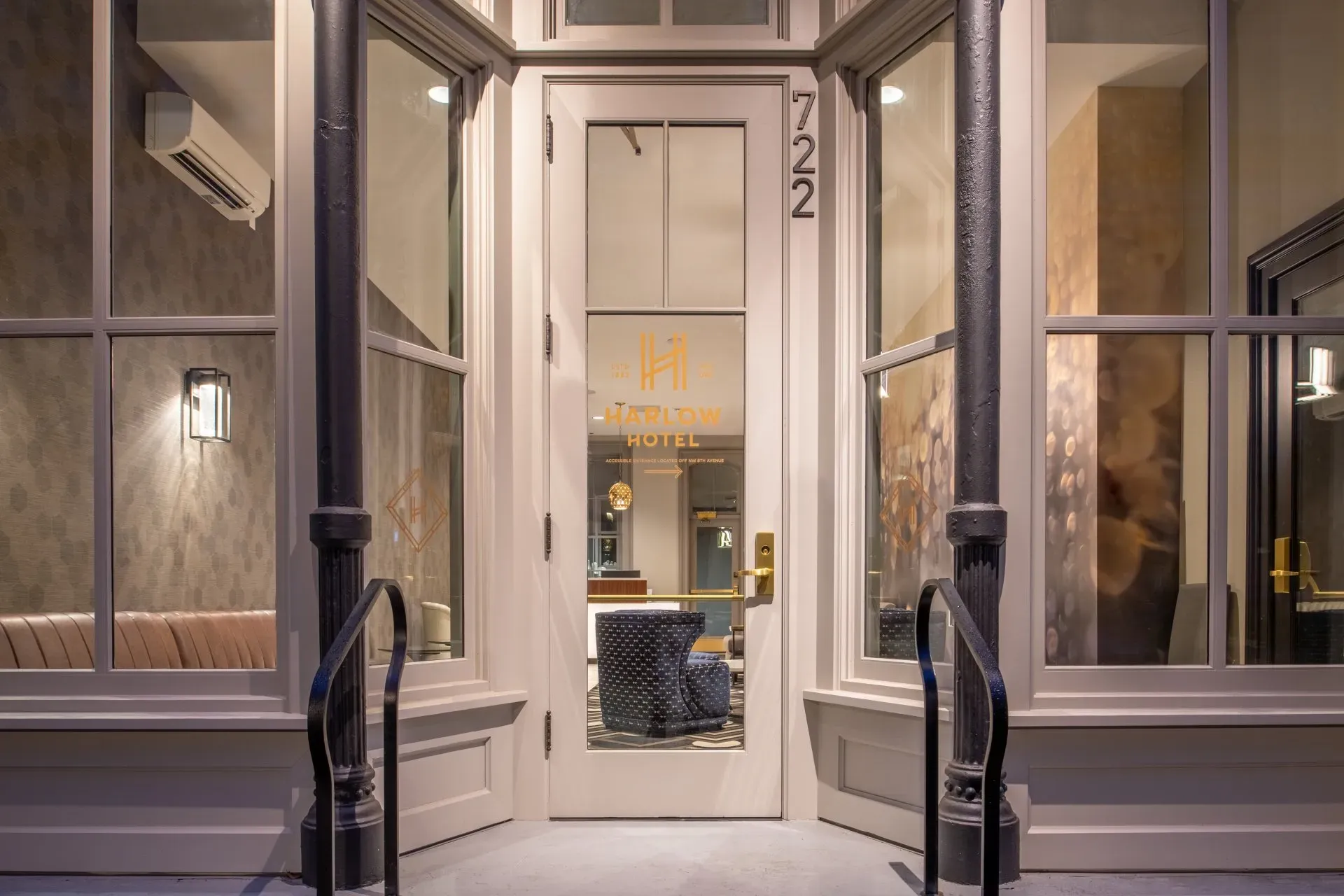 Great care was taken to preserve historic details of the building