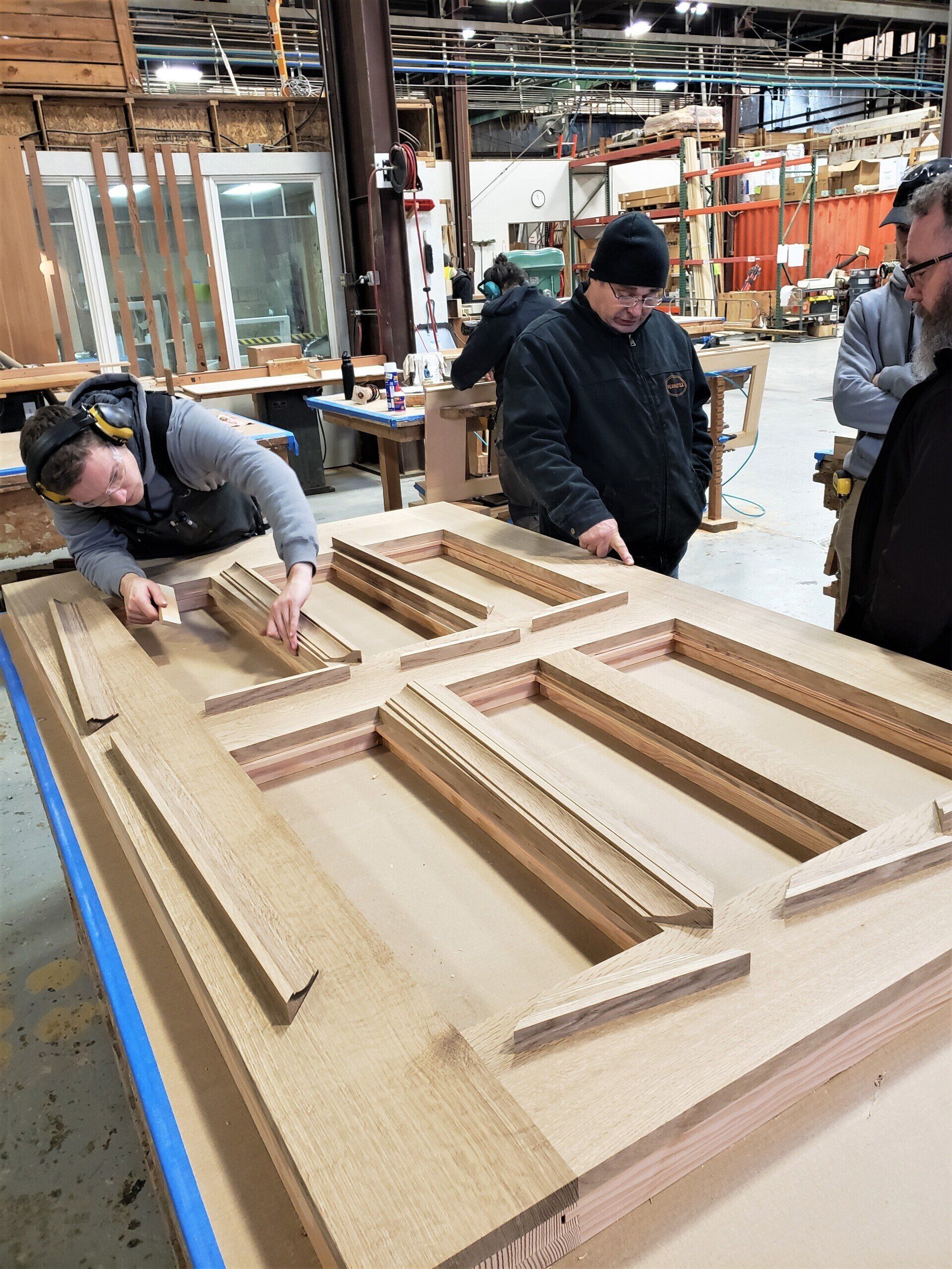 Arciform created new doors for the church’s grand entrance as part of a larger restoration effort.