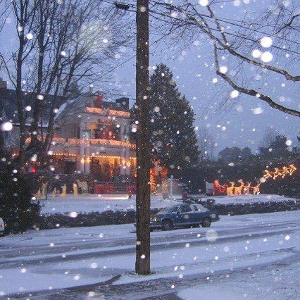 The Christmas House in its heyday