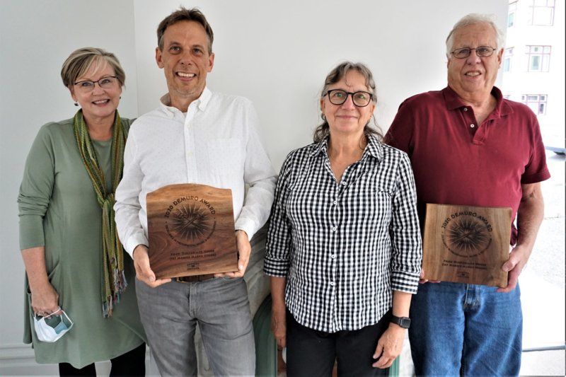 Richard De Wolf and the 2020 De Muro award for the Fried-Durkheimer House