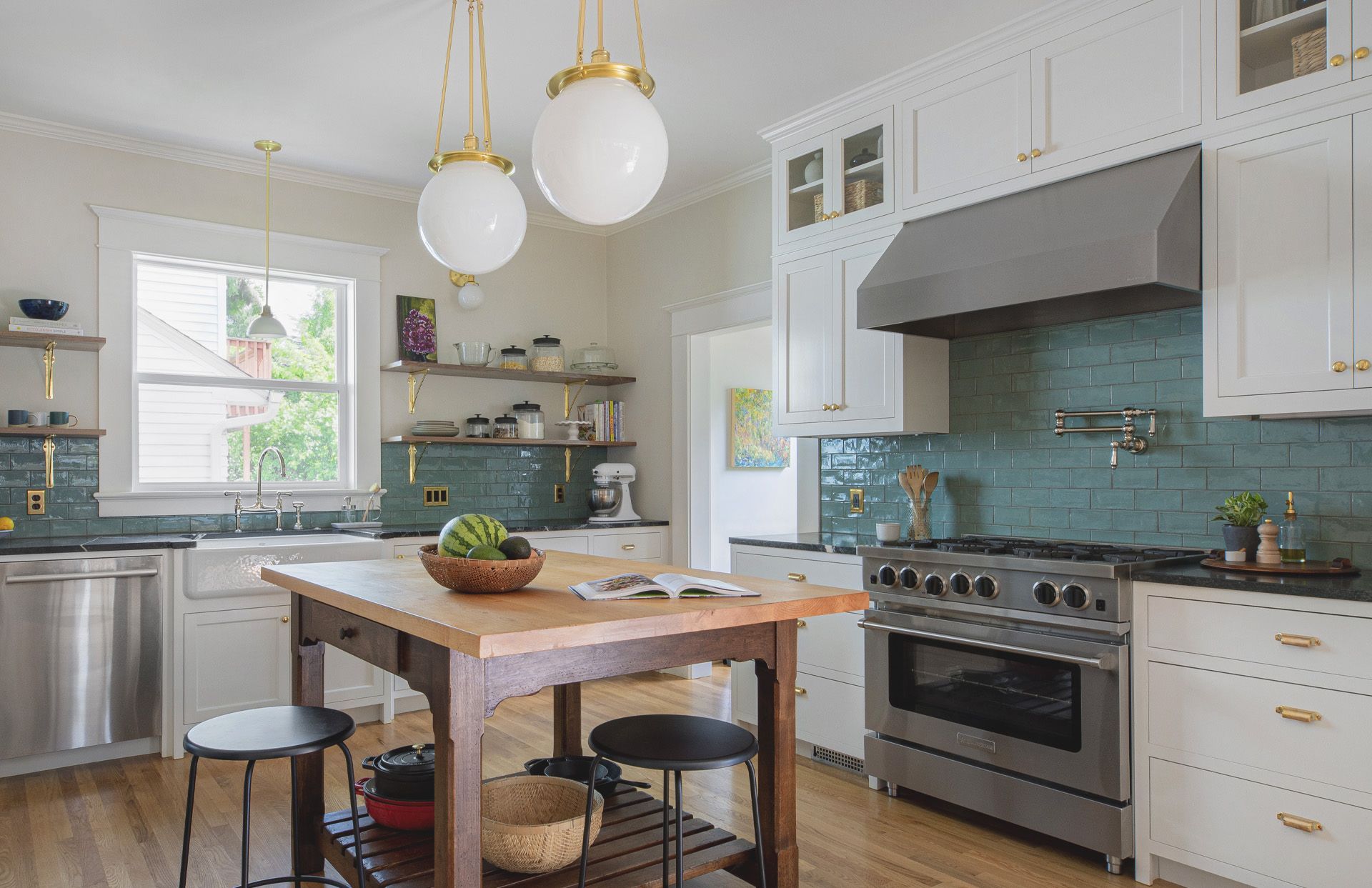 Arciform-remodeled kitchen in 1920 Laurelhurst craftsman home.