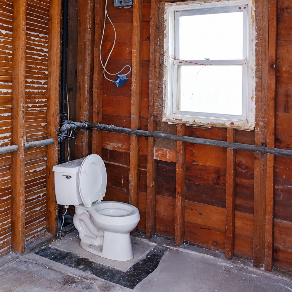 It may not be glamorous, but it can be very welcome. When the project allows, keeping a toilet functional during portions of a bathroom remodel can make life at home a little easier.