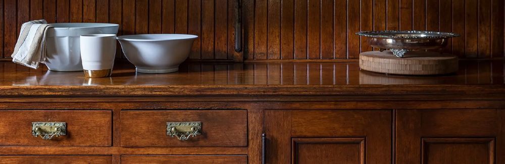 Example of a historic built-in cabinet