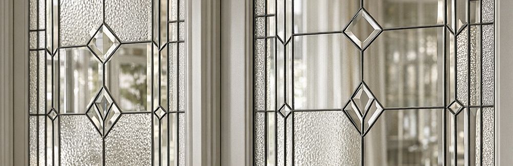 decorative tile with prominent grout lines