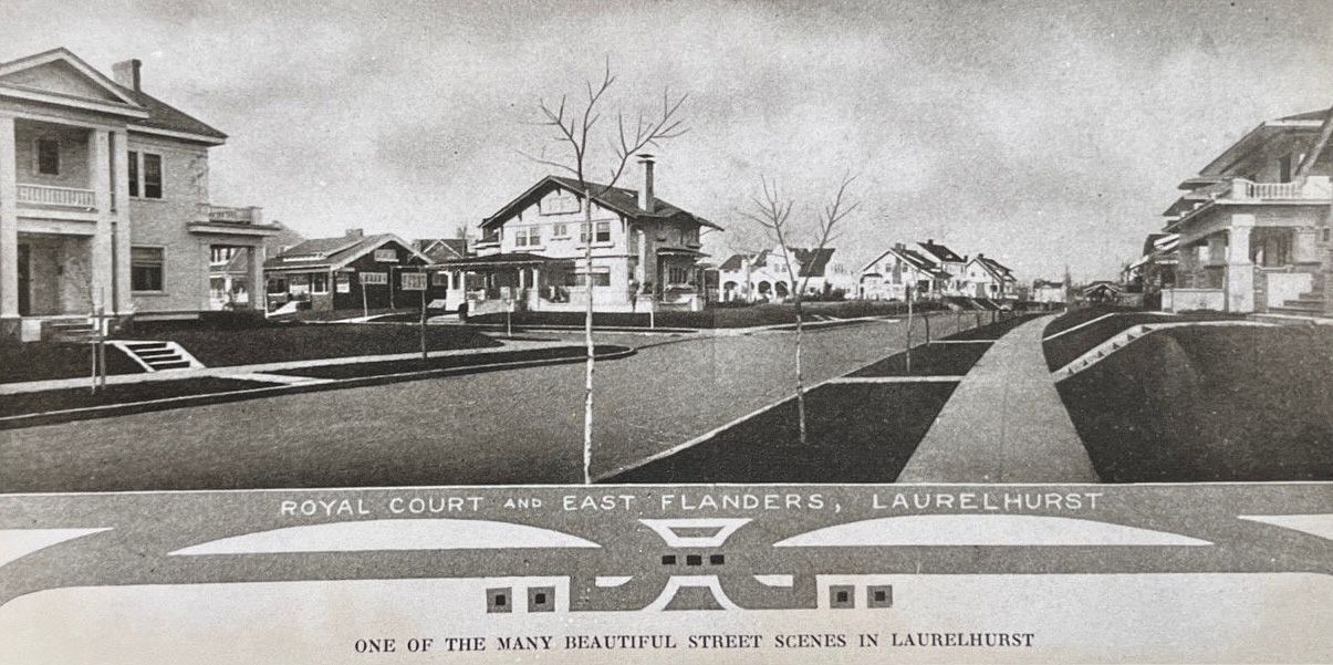 The Laurelhurst neighborhood, developed in 1912,  is one of Portland's many historic and conservation districts, still brimming with beautiful historic homes. 