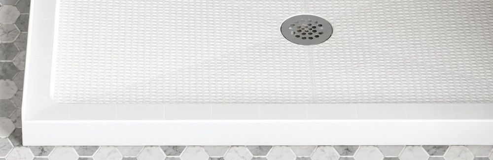 decorative tile with prominent grout lines