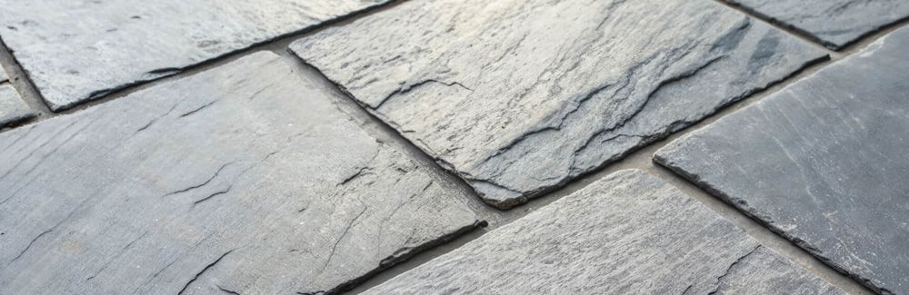 decorative tile with prominent grout lines
