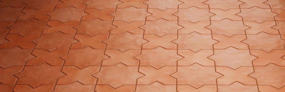 terracotte floor tile