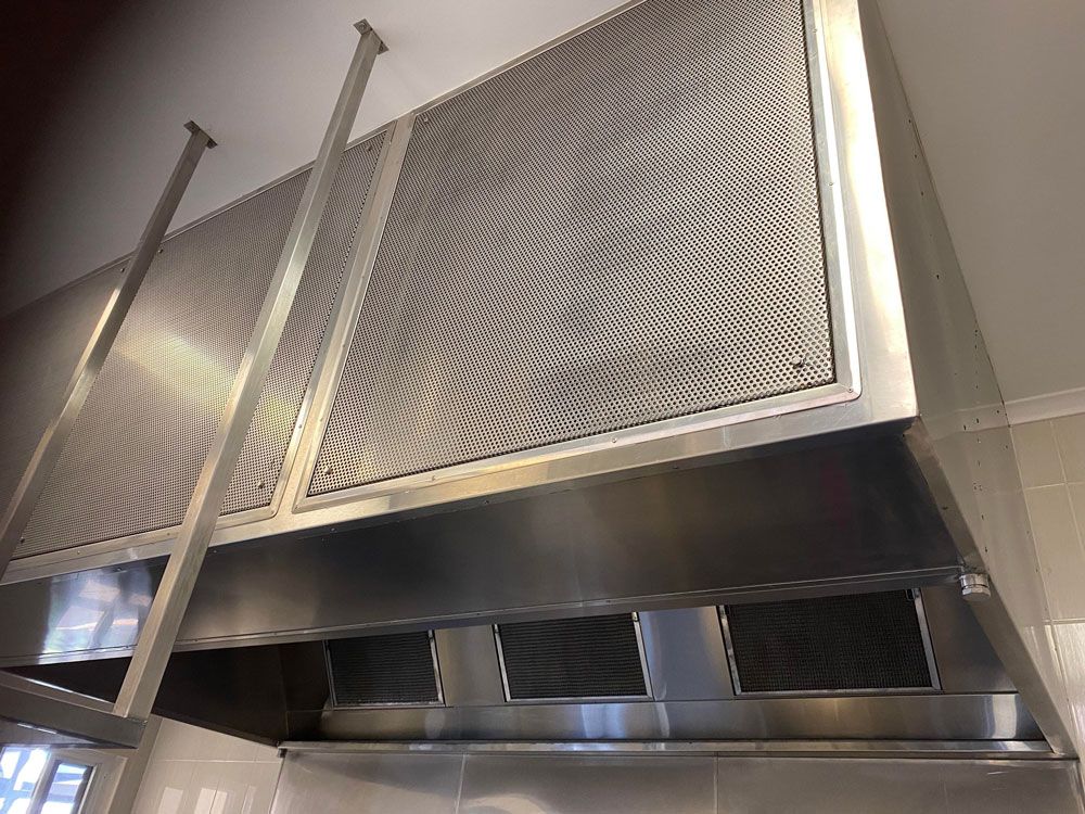Clean Kitchen Exhaust System — Cleaner in Mackay, QLD