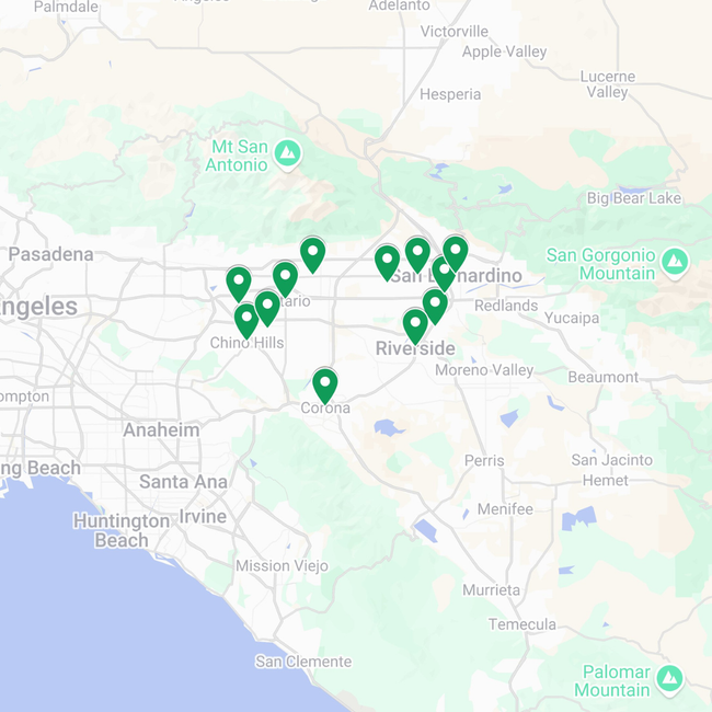 map of Waste Nexxus Service Areas