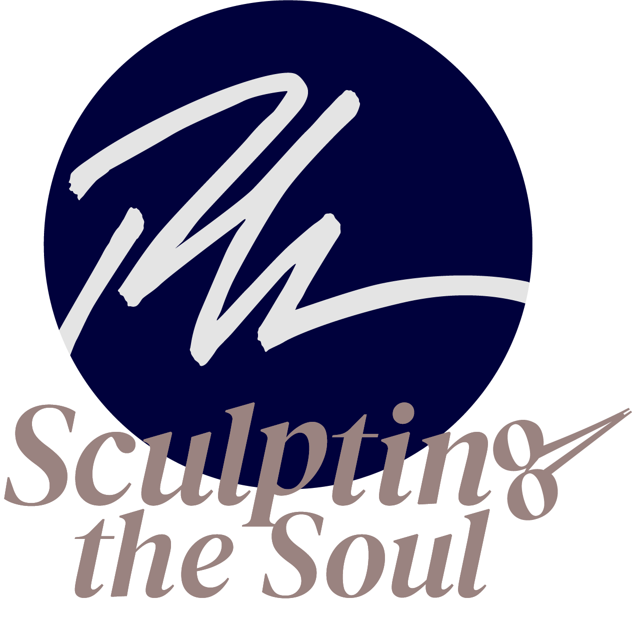 A logo for the podcast sculpting the soul