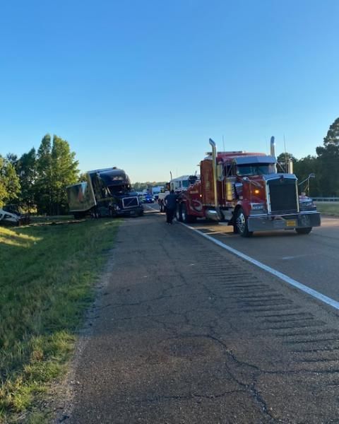 Stuck Semi