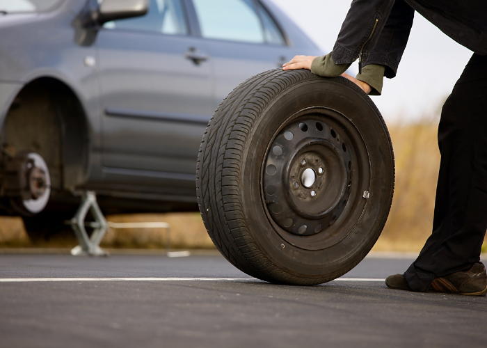Change Flat Tire