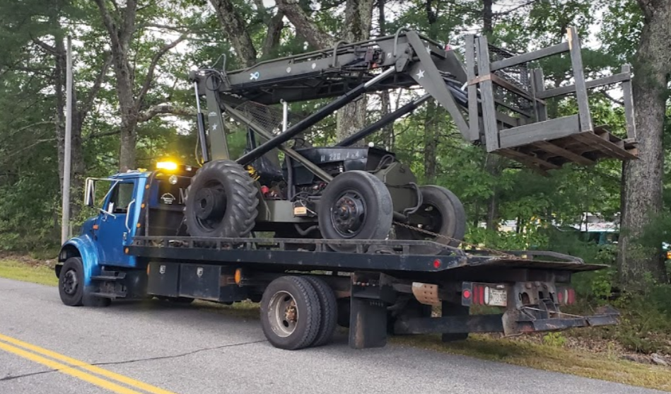 Transport services by Mark's Towing and Transport of Buxton Maine