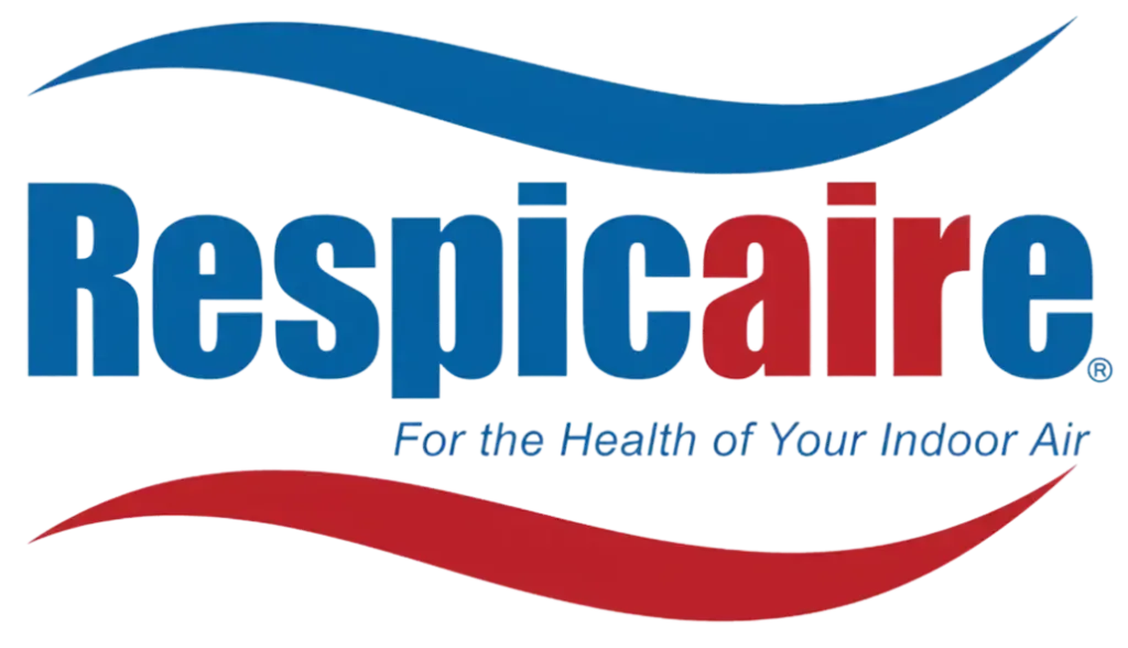 Respicaire logo in blue and red with the tagline “For the Health of Your Indoor Air”